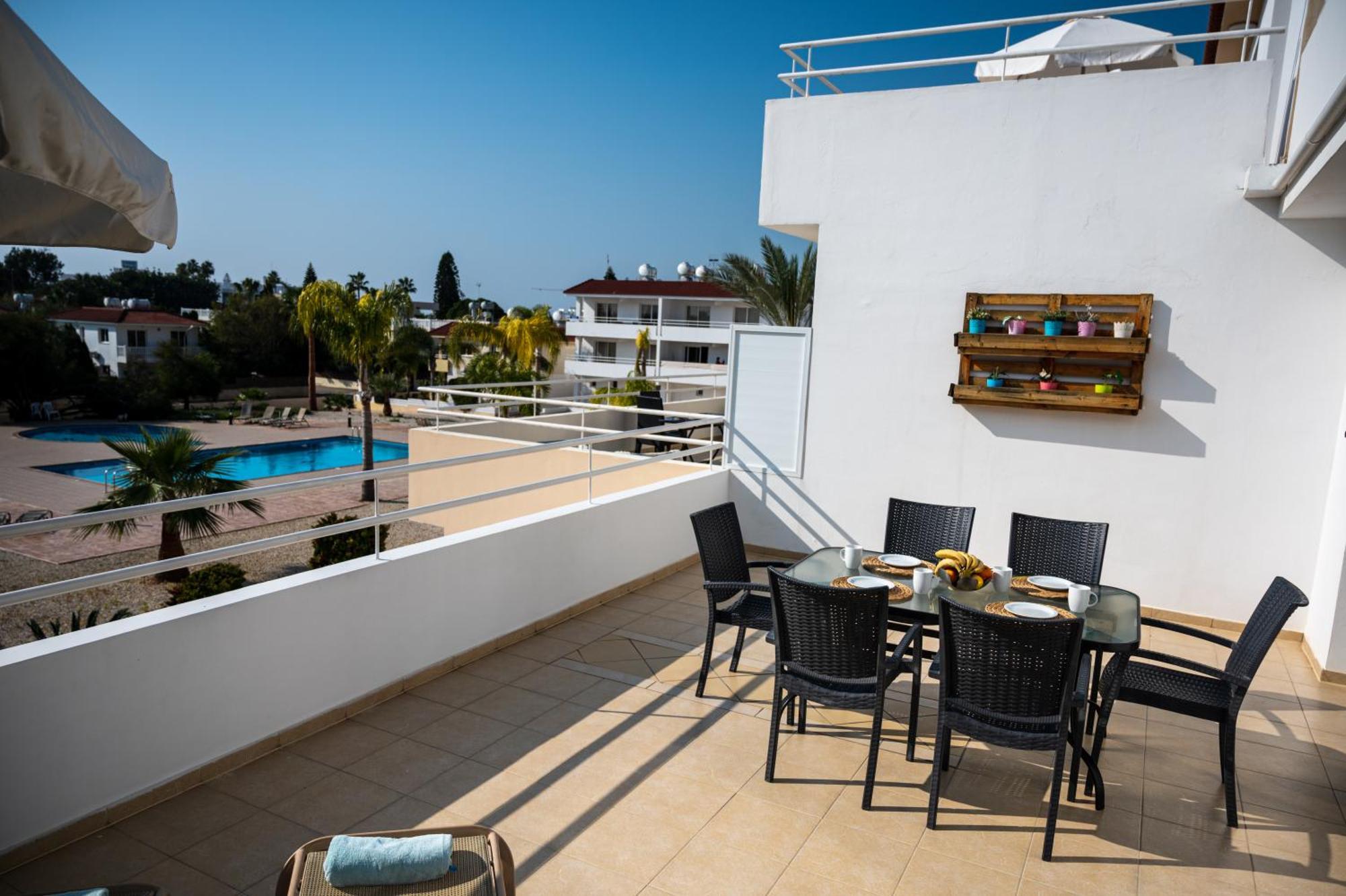 Narcissos 'Nissi Beach' Apartment C12 Agia Napa Exterior foto